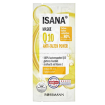 German original installed isana Bone Wood Flowers Q10 Tight Skin Anti-wrinkle Nourishing Moisturizing Mask Up And Down 2 Pieces Of Loading Spot