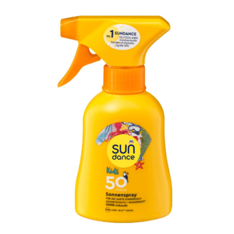 dm Germany sun dance children waterproof sunscreen big bottle lotion waterproof and moisturizing 200mlLSF50