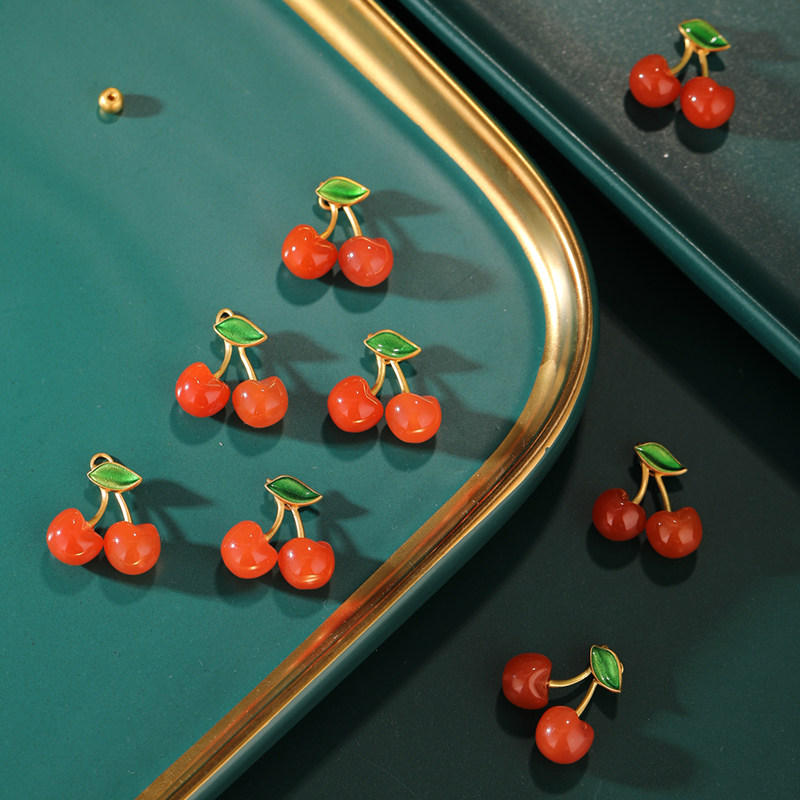 (Bears jewelry) 925 silver inlaid with white jade goat fat jade natural and field jade ring pendant earbuds bracelet ornament