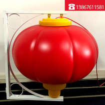 Factory hot sale led lantern PETG frosted outdoor lantern production led pumpkin landscape lighting luminous lantern