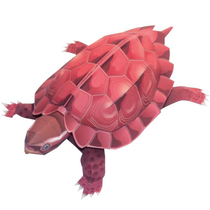 3D Paper Die Solid Puzzle Model Diy Hand Folded Paper Children Toys Emulated Amphibious Reptiles Utortoise