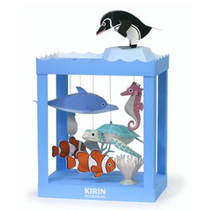3D Paper Die Solid Model Diy Hand Folded Paper Toy Animal Marine Life Dolphin Clown Sea Horse Turtles
