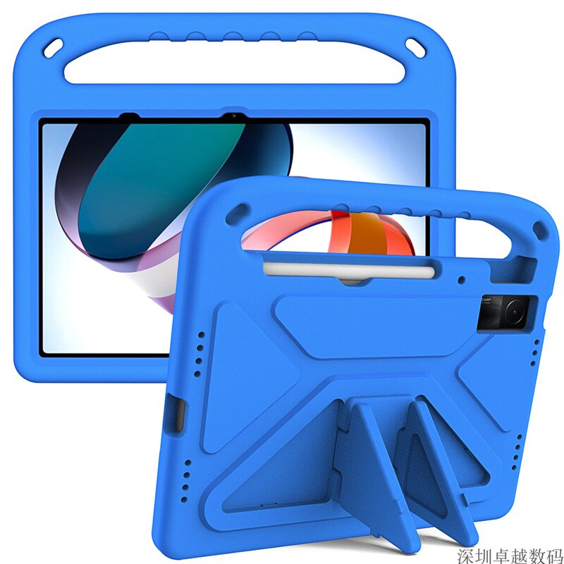 Suitable for Samsung S9Fe+/S8/S7/S6 Kidsren's Tablet Protective Case, Satchel Stand, Lightweight and Drop-Resistant, A9Plus/A8/A7Lite Computer Case