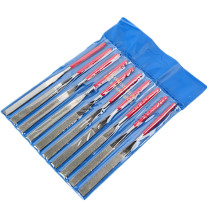 Diamond Jinzhe File 5*180 flat set of abrasive tool repair contusion knife glass tool 10-piece alloy contusion knife