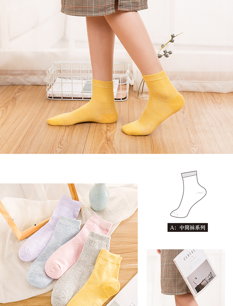 Vớ Nam Cực vớ cotton nữ trong vớ cotton vớ nữ vớ mùa xuân và mùa thu vớ nữ vớ JZ vớ da quần