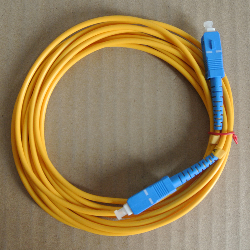 Single-mode fiber optic jumper SC-SC-FC-FC-LC-LC telecom grade square head round head 3m10 m SC toLC tail fiber