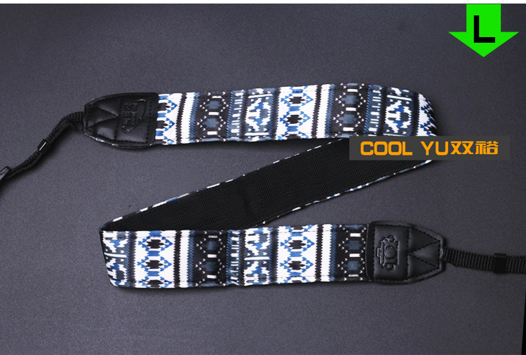 Máy ảnh DSLR dây đeo vai Hàn Quốc retro nghệ thuật dây đeo vai quốc gia dây đeo máy ảnh dây đeo treo cổ dây đeo - Phụ kiện máy ảnh DSLR / đơn balo đựng máy ảnh và laptop