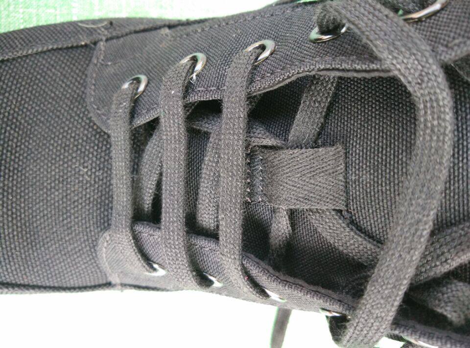 Boots militaires pour homme en toile - Ref 1397217 Image 5
