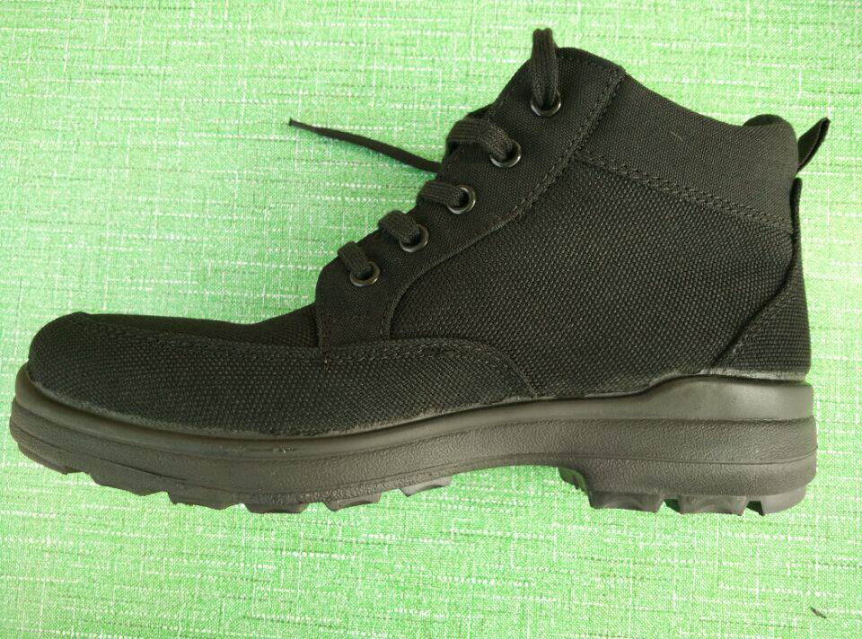 Boots militaires pour homme en toile - Ref 1397217 Image 6