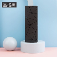 Кристаллический черный/отправляющая ткань объектива