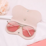 Модные портативные брендовые милые солнцезащитные очки, сумка для хранения, защита при падении