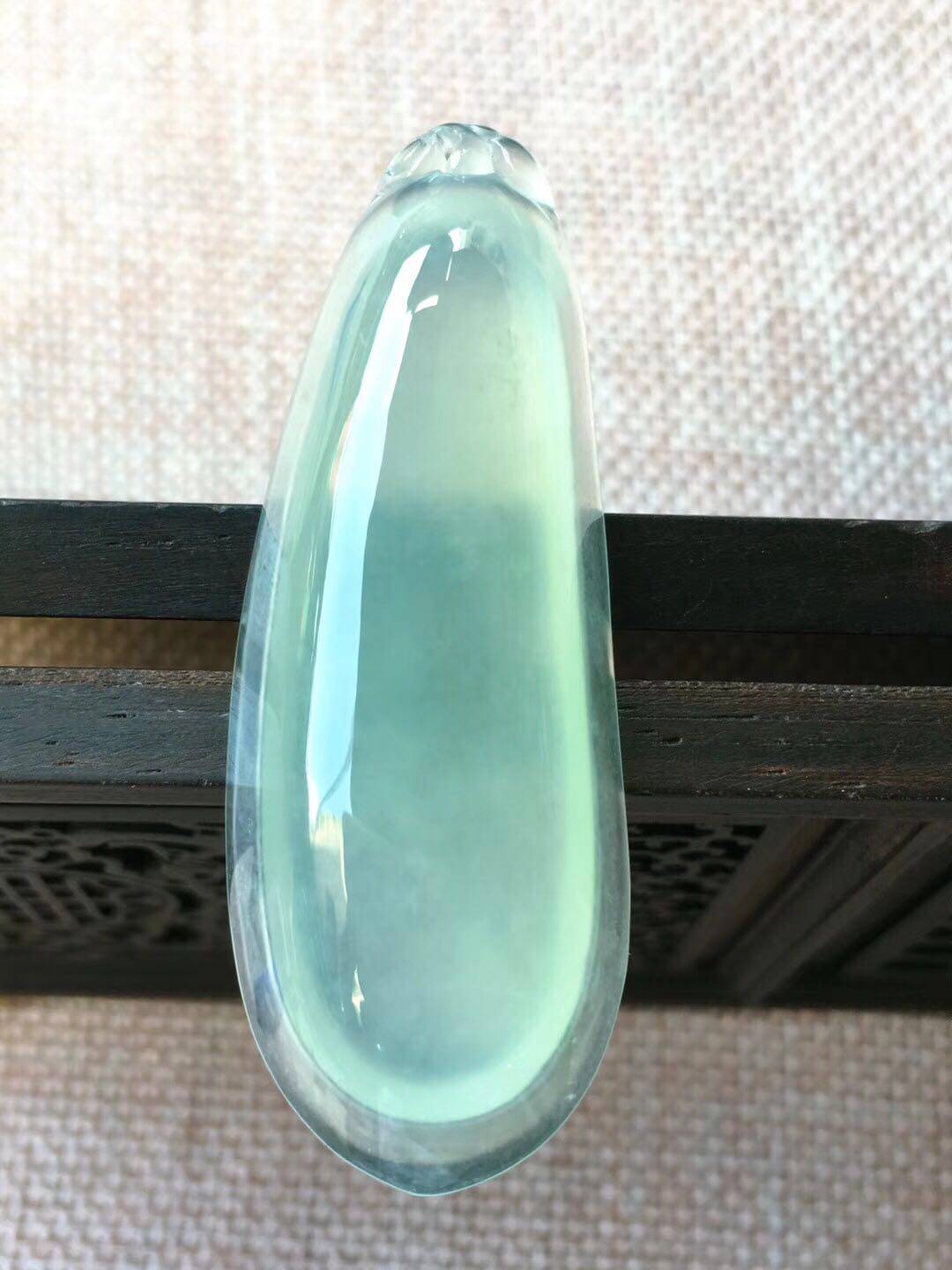 Minke Emerald Jade Ware High Ice Breed Fluorescent Full Fugua Pendant Pendant Myanmar Natural A Goods Emerald Belt Certificate