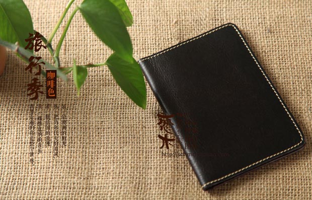Da retro handmade da bò đa chức năng hộ chiếu túi tài liệu gói hộ chiếu đặt vé hộ chiếu hóa đơn túi túi đựng giấy tờ xe