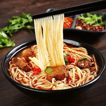 Base noodles with white water noodles hanging noodles Chongqing Xiaofacial ancient Lin handmade alkali Water noodles Breakfast noodles Sichuan Luzhou Special production 5 catties