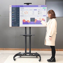 LCD TV live display stand floor-standing mobile universal pylons cart rack 32 55 65 inches