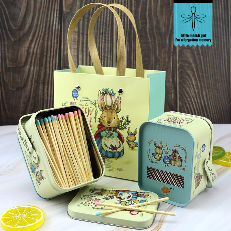 Hand Horse Mouth Iron Box Retro Art Wedding WEDDING MATCH EU STYLE BIRTHDAY POINT INCENSE CANDLE INCENSE SMOKE COMPANION GIFT