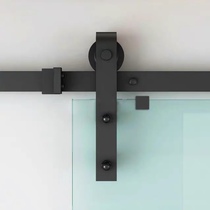 American barn door hanging rail complete set of accessories large wheel sliding door sliding door partition door kitchen door slide rail
