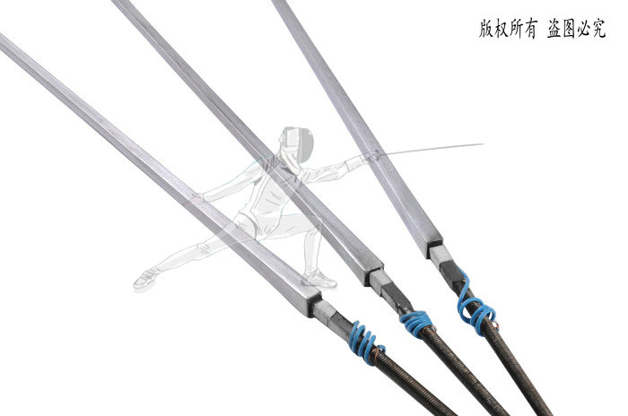 Floral Sword Electric Sword Strips Silver Rust China Fencing Association Certification Can Participate in National Competition Export Quality-Taobao