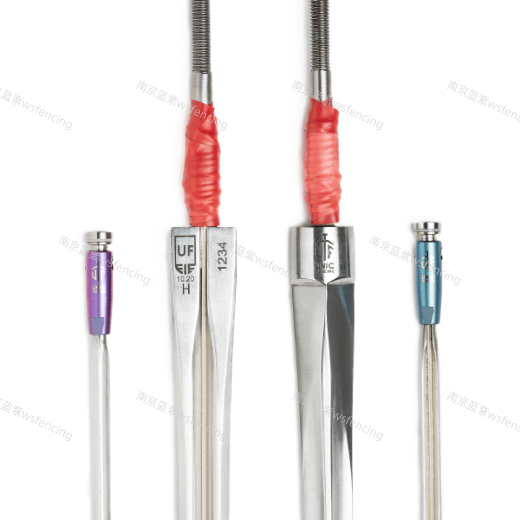 UNIC FENCIING Ukraine UF horse steel sword strip ultra light weight Pepe super light titanium alloy electric head-Taobao