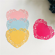 Adhesive Love Message Card Wall Sticker Card School Activity Arrangement Patch Wish Card Mother's Day Blessing Tag