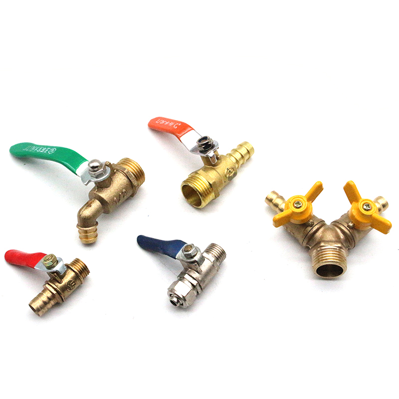 Pagoda Ball Valve Thickening All Copper Valve Body Strong Durable Multi-Specification Level Three Pass Valve Gas Water Switch