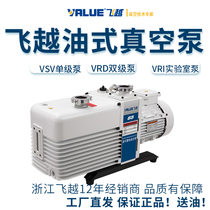 Industrial Value fly over rotary vane vacuum pump two-stage laboratory VRD-4 8 16 24 single stage oil VSV