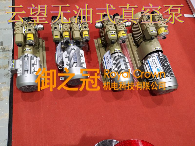 Yunwang Oil-Free Vacuum Pump WZB15-P-V-03 WZB15-P-V-01 Printing Packaging Machinery Vacuum Pump