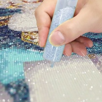 5d diamond painting 2021 new handmade living room entrance 2020 round masonry sticker crystal cross stitch European style