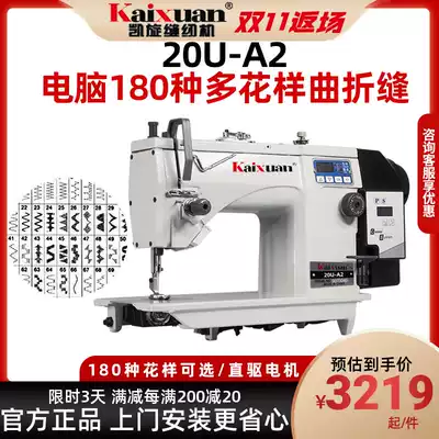 Triumph curved sewing machine zigzag herringbone car computer multi-function sewing machine triangle needle Universal Multi-flower prototype