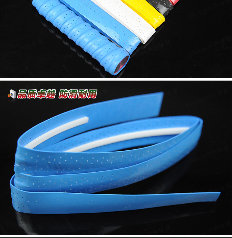 10 vợt cầu lông keel tay cao su không trượt vợt tennis mồ hôi ban nhạc với băng dày dây đai cần câu keo vợt lining