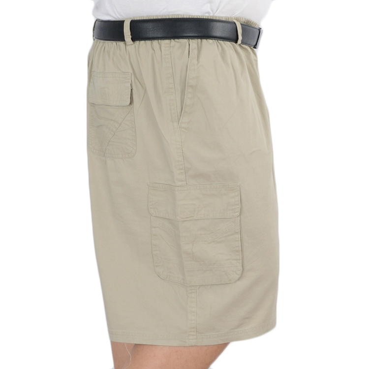 Đặc biệt hàng ngày cộng với phân bón để tăng quần short cotton Mùa hè co giãn 5 điểm Quần bố rộng vành đai cotton phù hợp