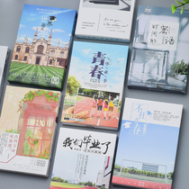 Postcard Graduation Season Student World University Memorial Hard Paper Card Literary hipster Beautiful Message Card