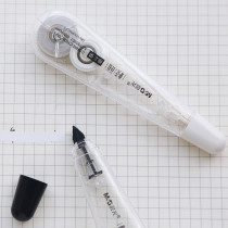 Chenguang stationery simple black and white long correction tape student correction belt correction belt 6m