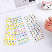 Creative cute innocence small animal stickers mini stickers mobile phone decoration stickers nail stickers 15 multi-style random