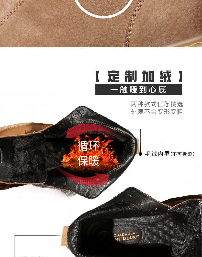 Winter Martin ủng nam 45 giày cao gót tuyết 46 cực lớn 47 cộng với giày cotton nhung trong dụng cụ khởi động 48 giày da nam cao cổ đẹp