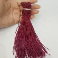 50 бордовых кусочков