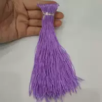 50 светлых фиолетовых кусочков