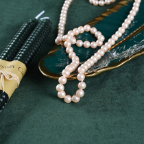 ins wind simulation pearl necklace hand with medecor photo photographic props cosmetic static shooting decorative pendulum pieces