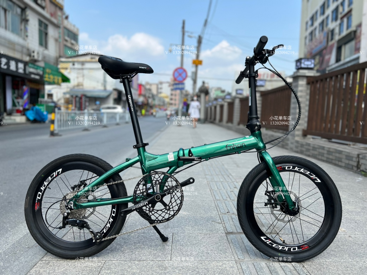 Wind Line KAD2018 BLAST folding car dolphin frame disc brake 9-speed commuter male and female portable bike-Taobao
