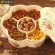 Бежевая полоса крышка фруктовой пластины
