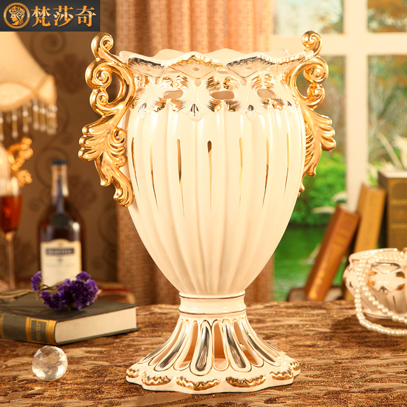 Vatican Sally European vase sitting room place villa large flower arranging exchanger with the ceramics TV ark, decoration decoration arts and crafts
