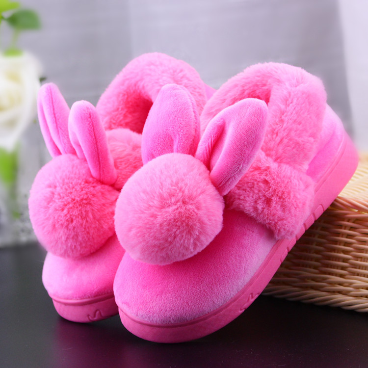 Chaussons enfants en suède pour hiver - semelle caoutchouc - Ref 1031099 Image 10