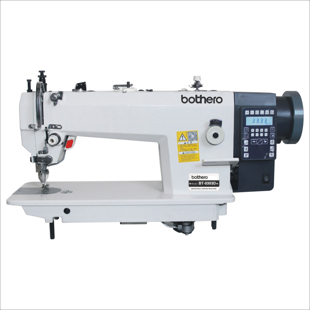 Brand new Bobai Brothers 0303 computer synchronous car sofa leather material fully automatic dy industrial sewing machine