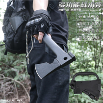 Multifunctional tactical axe axe knife self-defense weapon outdoor axe Mountain hand axe band saw camping worker axe saw