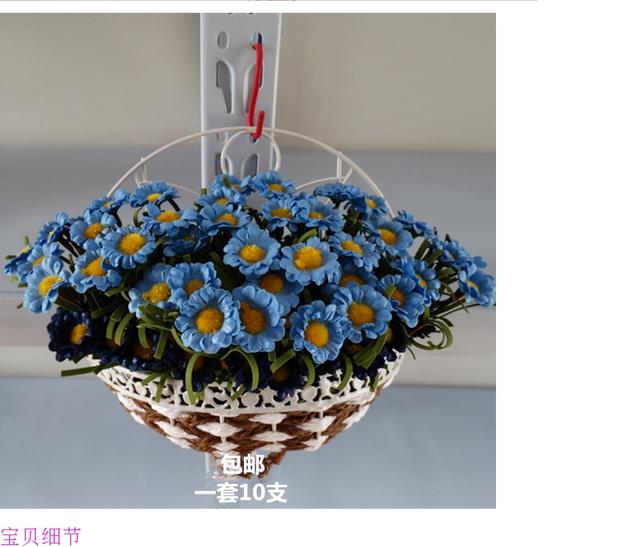 PE giả da hoa cao cấp mô phỏng pe daisy hoa giả mây đặt hoa trang trí hoa trang trí nhà cắm hoa - Hoa nhân tạo / Cây / Trái cây cây hoa đào giả