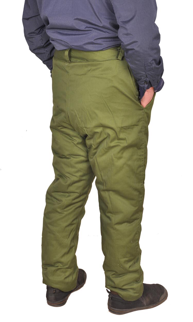 Pantalon cuir homme droit pour hiver - Ref 1493598 Image 13