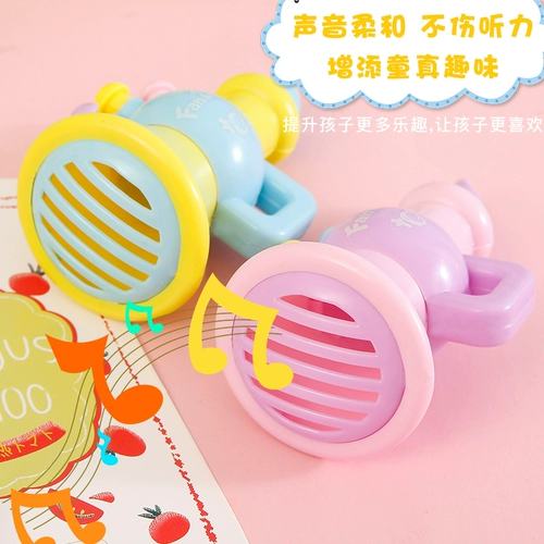 Детский мегафон, игрушка для детского сада, детская труба, свисток, музыкальные инструменты, раннее развитие, подарок на день рождения