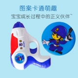 Игрушка, маленький электрический игрушечный пистолет со светомузыкой, детский пистолет для мальчиков, полиция, 1-2-3 лет