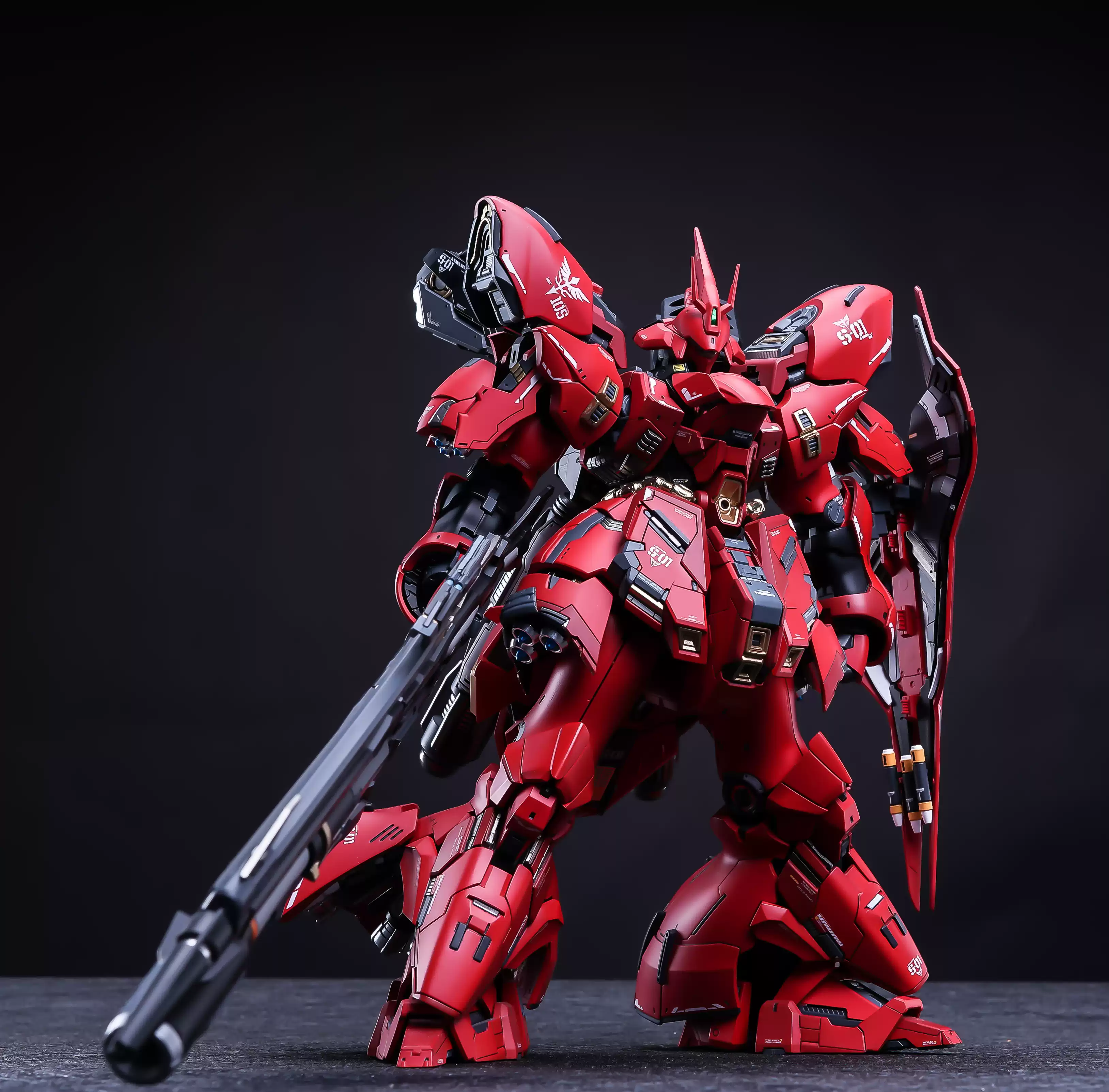 RG 1/144 沙扎比改件高達模型現貨GK系列機甲模型含金屬噴口