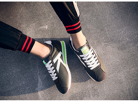 Giày mùa thu Agan giày thể thao thoáng khí cho nam giày đế thấp để giúp giày tròn thông thường giày sneaker nam trắng